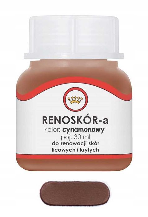 RENOSKÓR FARBA LAKIER do Skóry Cynamonowy 30ml