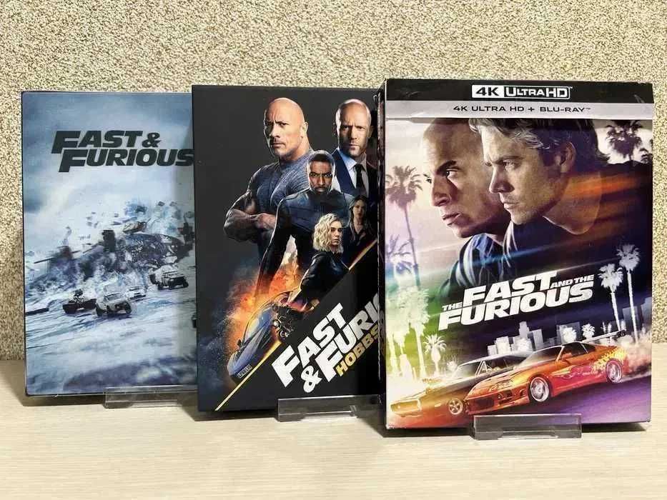 Steelbook Blu-ray Filmarena Exclusive Форсаж/ Черная месса/ В сердце моря/ Прогулка