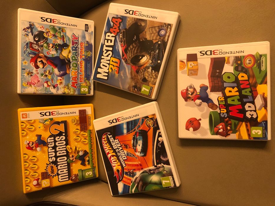 Jogos Nintendo DS e 3DS