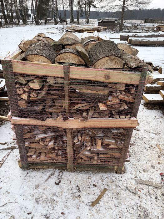 Drewno opałowe suszone