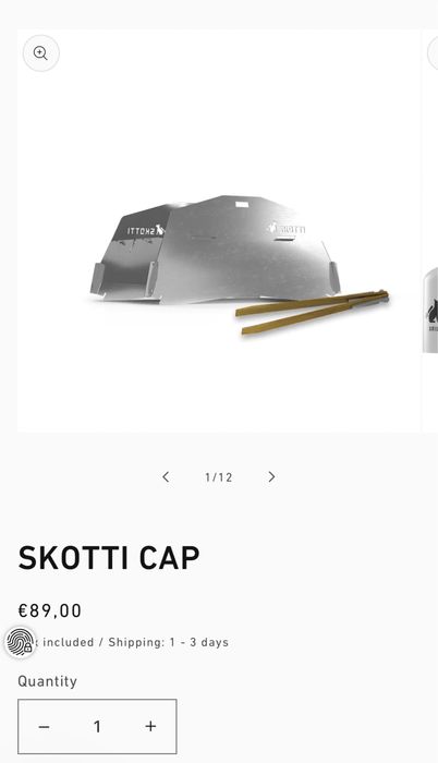 Fogareiro SKOTTI Grill Inox e SKOTTI Cap [NOVO]