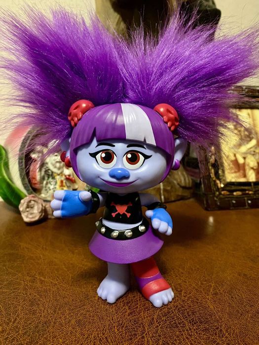 Коллекционная игрушка, кукла, статуэтка тролль Вал Hasbro