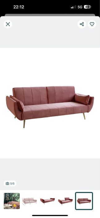 Kanapa sofa rozkladana