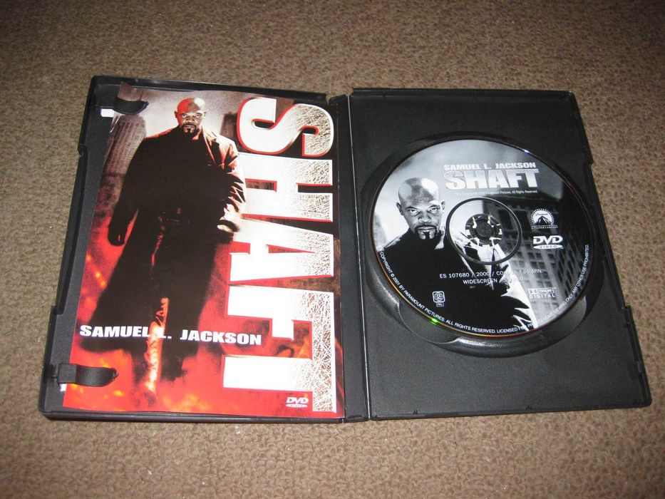 DVD "Shaft" com Samuel L. Jackson
