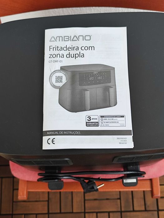Air fryer 2 cestos Ambiano