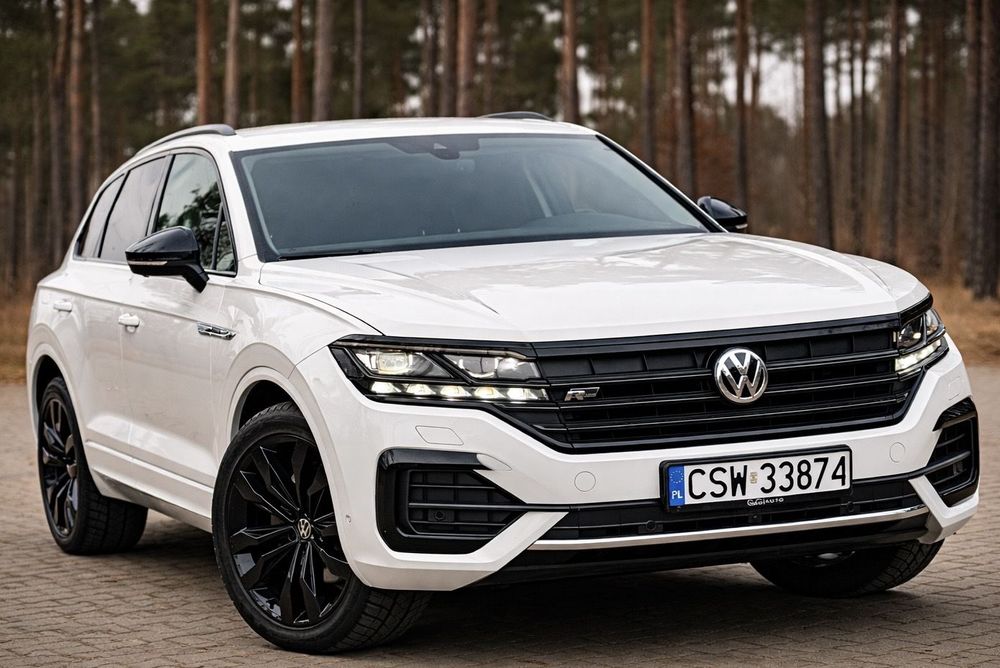 Volkswagen Touareg 3.0 V6 R-Line | Kamera360 | 4Motion | Pneumatyka | Oś skrętna |