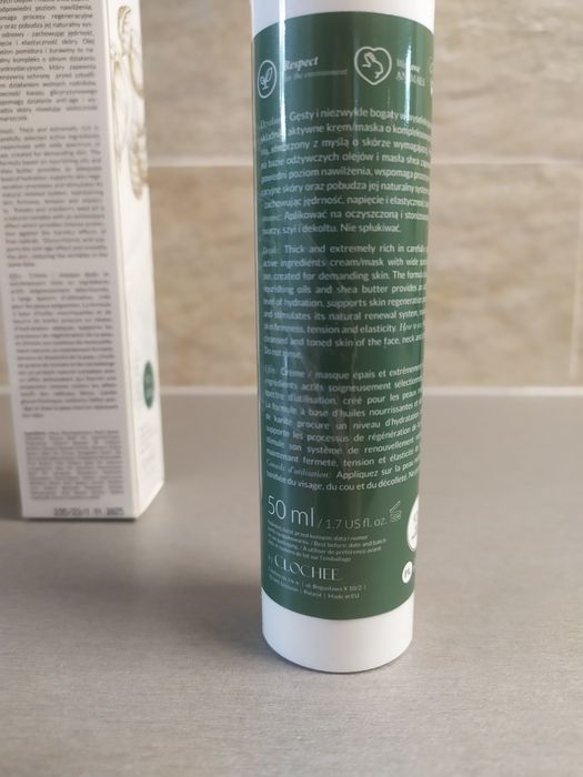 Krem do twarzy PURE by Clochee NOWY 50ml w pudełku maska regenerujący