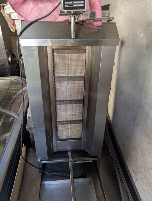 Dwa opiekacze do lokalu typu kebab