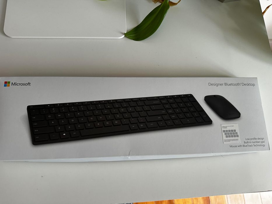 Rato & Teclado Bluetooth Microsoft Designer (aberto, nao usado)
