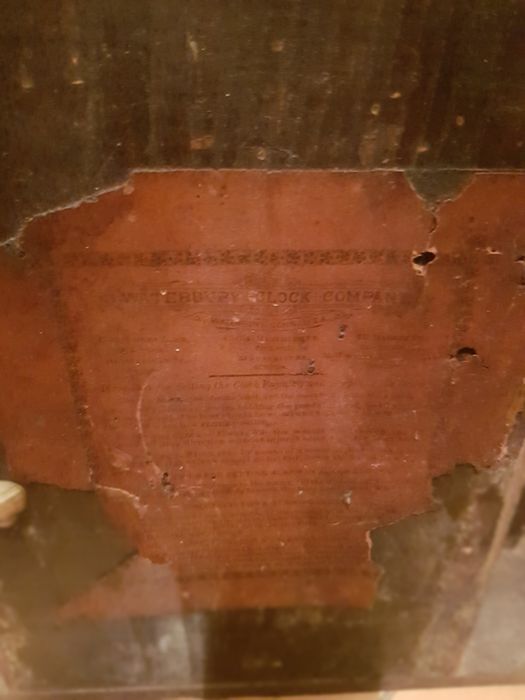 Relógio antigo de parede ou de mesa