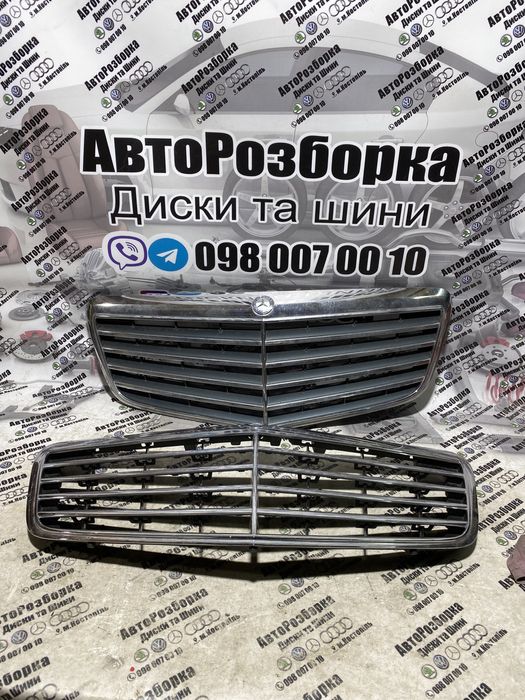 Решітка Радіатора Решотка Mercedes W211 рестайл