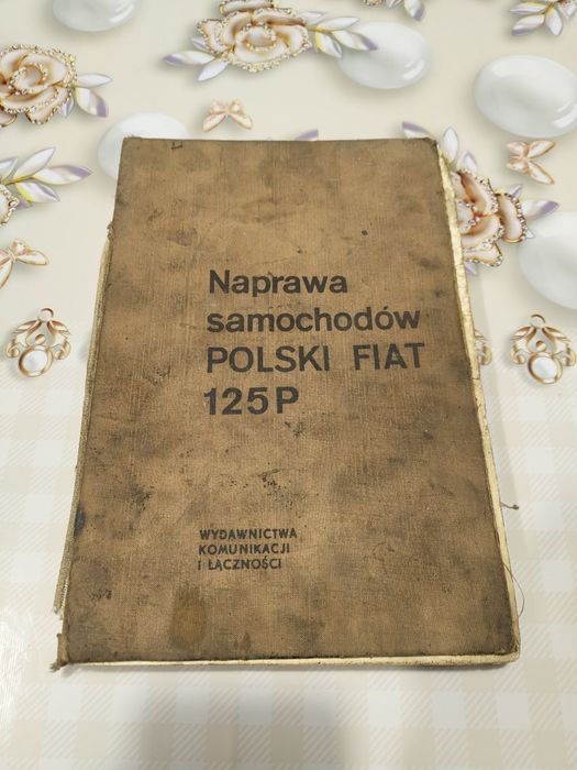 Naprawa samochodów POLSKI FIAT 125P, wyd. 1970r.