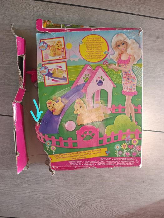 Barbie zagroda dla piesków