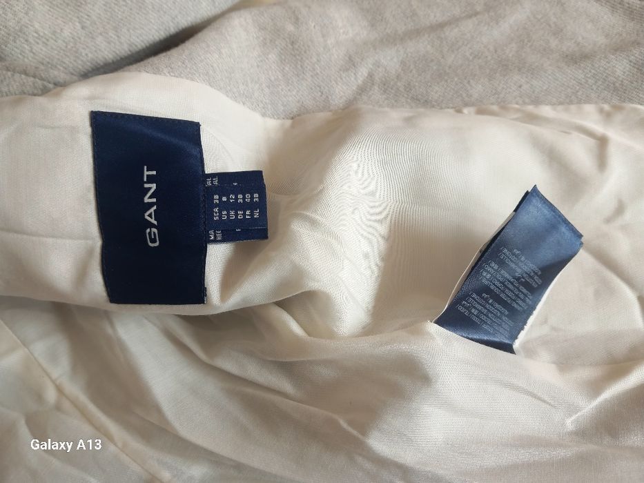 Gant damska marynarka S bawełna