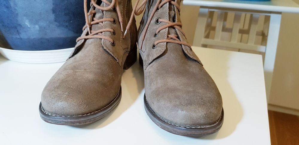 Josef Seibel botki, zamsz brąz/taupe