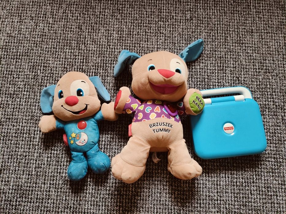 Zestaw zabawek Fisher Price Szczeniaczek Uczniaczek laptop