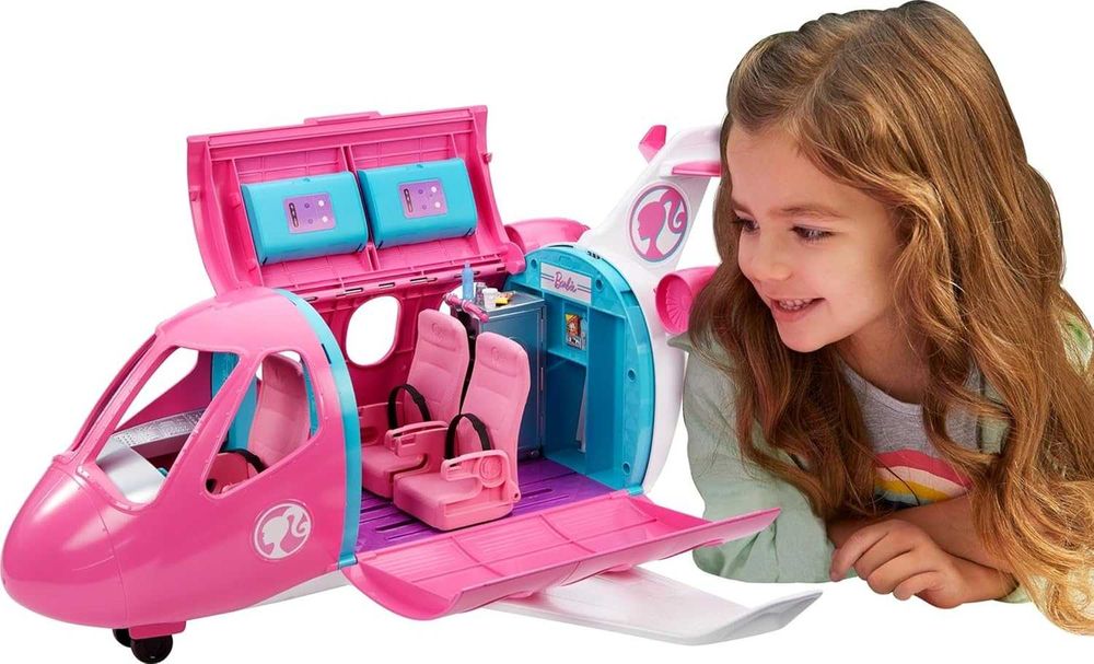 Ігровий набір Літак мрії Барбі для ляльок Barbie Dream Plane GJB33