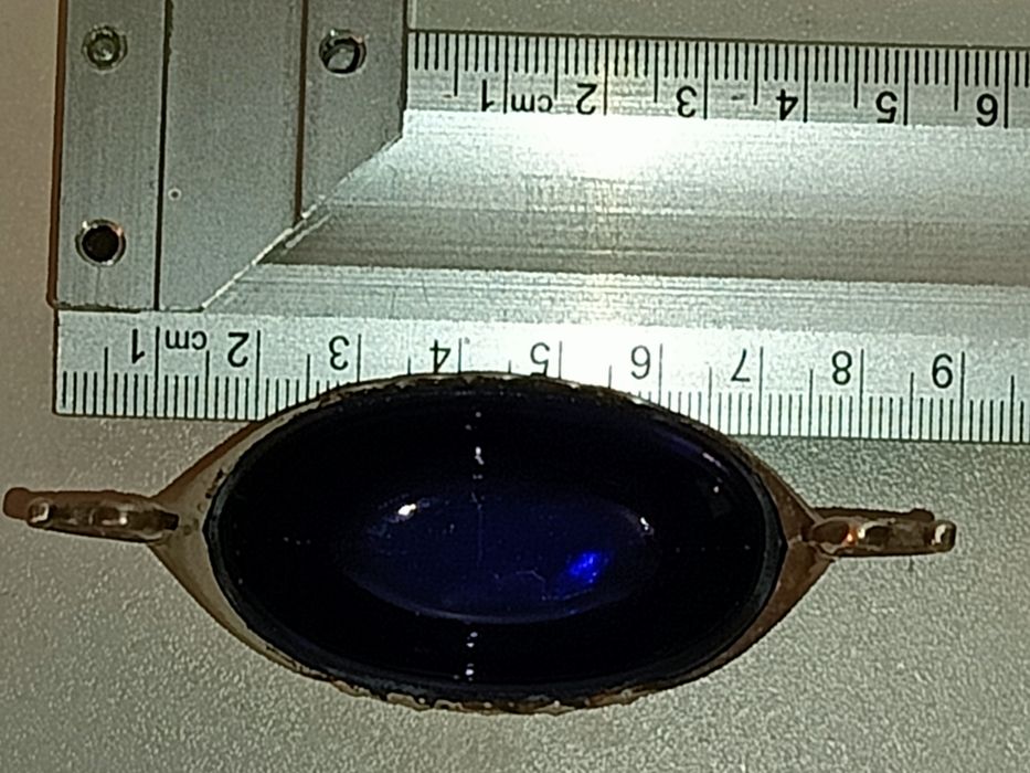 Zabytkowa srebrną solniczka próby 925