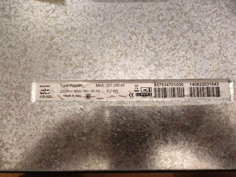 Płyta ceramiczna do zabudowy Whirlpool