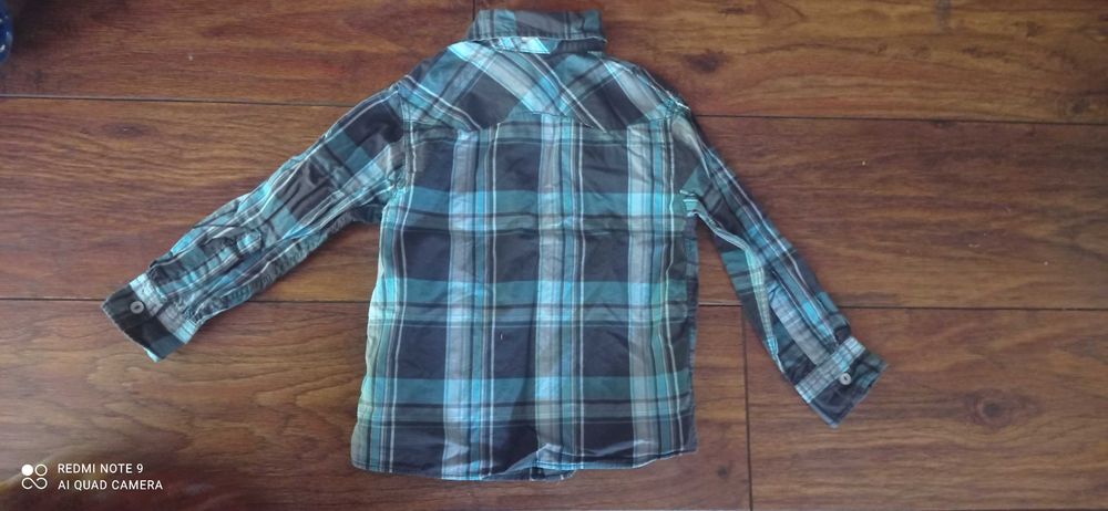 Koszula krata 98 H&M