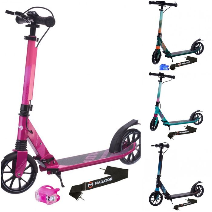 Самокат двухколесный Maraton Delta,колеса 180мм