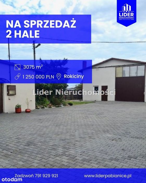 Na sprzedaż obiekt przemysłowo-mieszkalny przy trasie DW713