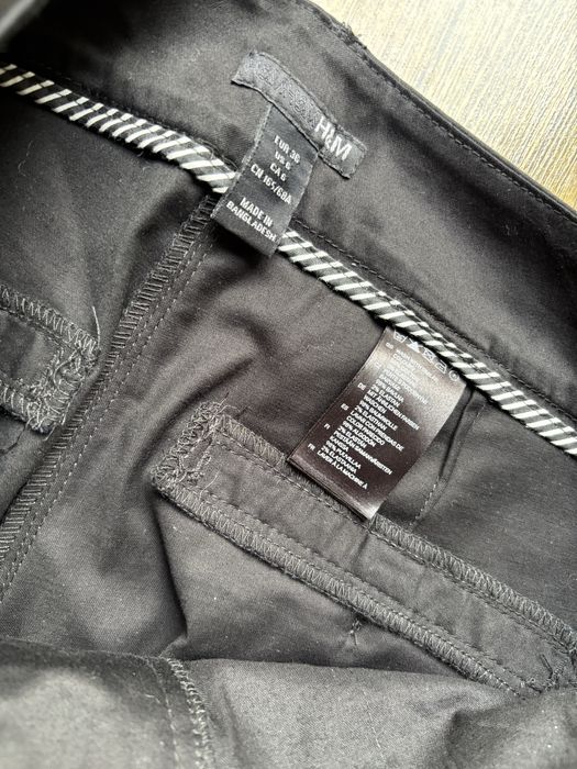 Spodnie garniturowe proste H&M rozm. 36