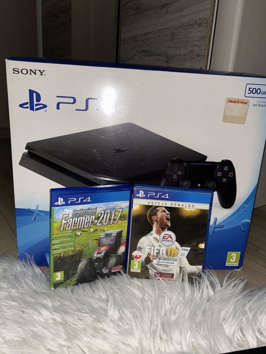 Ps4 slim pad + gry zobacz!!!