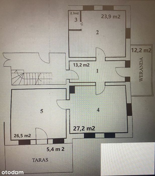 Mieszkanie 3 pokoje z ogromnym tarasem i werandą 111 m² lub wynajem