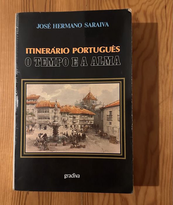 Livro o itinerario portugues de Jose Hermano Saraiva