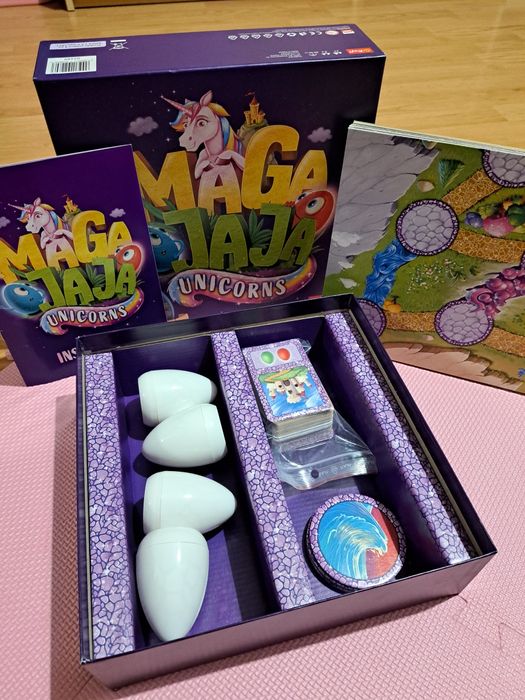 Gra planszowa Trefl MAGIA JAJA  Jednorożce Unicorns  Stan idealny