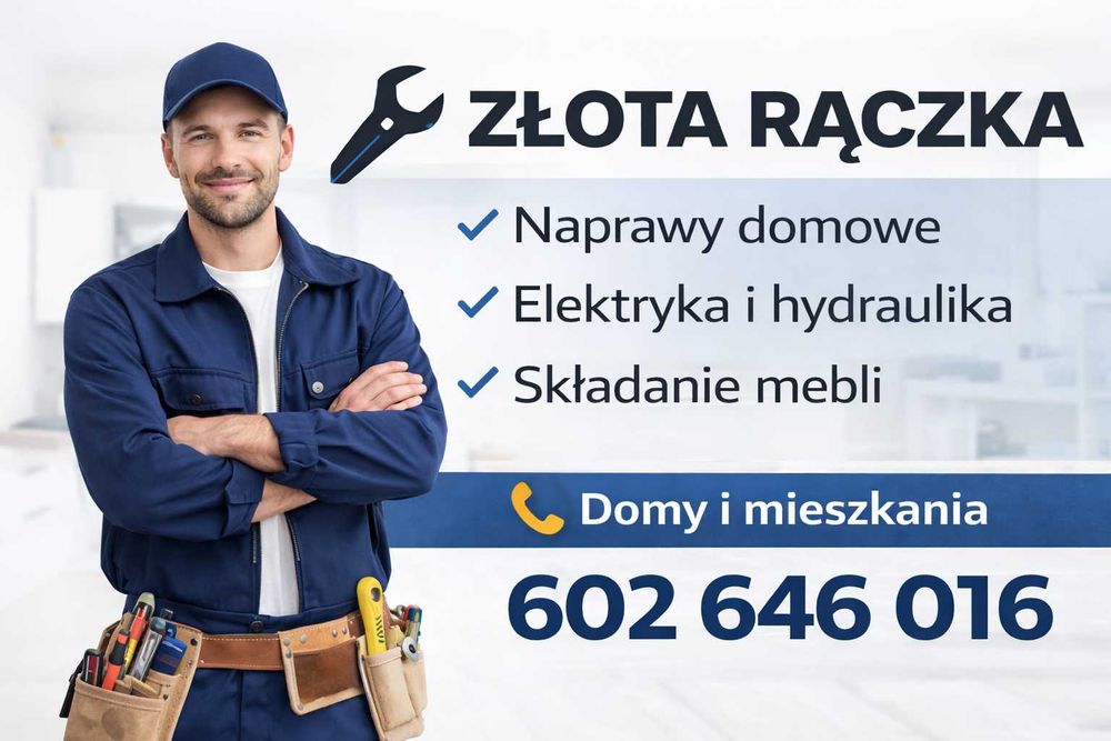 Złota Rączka – Naprawy | Elektryka | Hydraulika