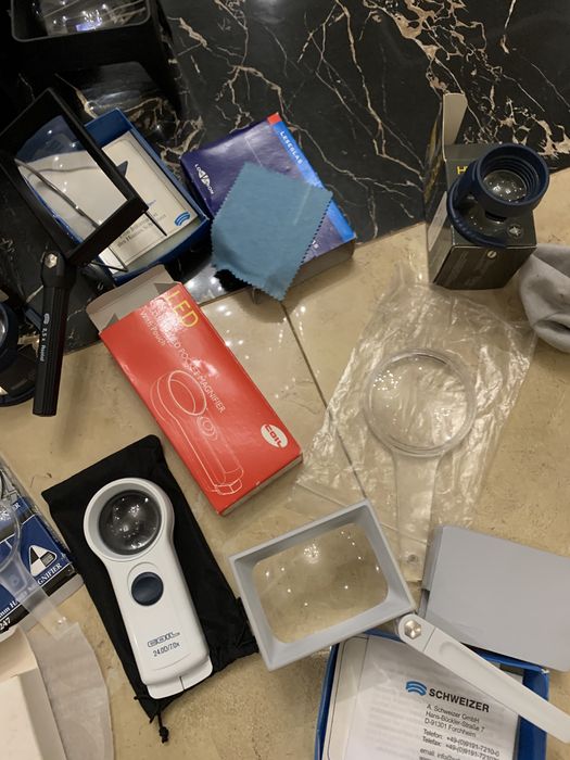 Лупа увеличительная Schweizer Optik,Coil Hi-Power(США,Германия,Англия)