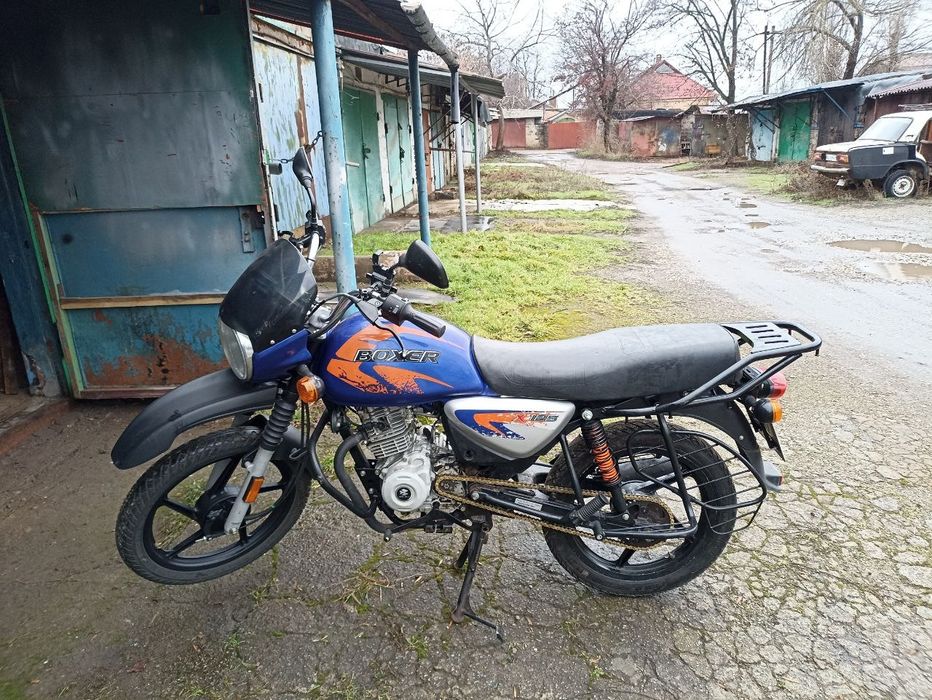 Продам мотоцикл Bajaj boxer 125 2021
