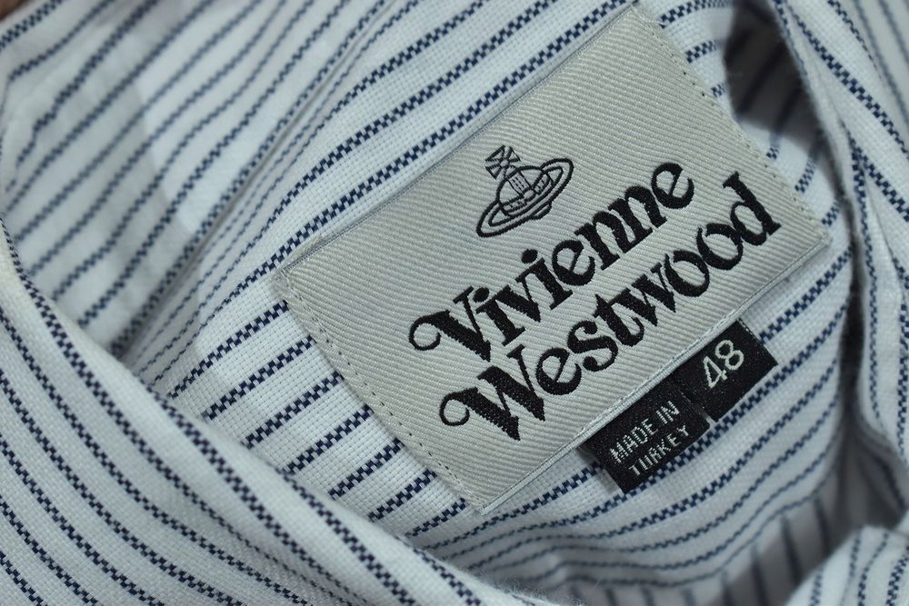 Vivienne Westwood Koszula Męska W Paski / 48