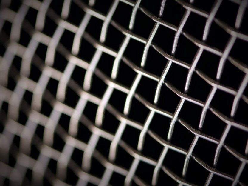 Siatka tkana nierdzewna do suszenia grzybów kwasoodporna 5x5mm ø1mm