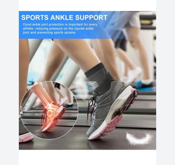 ACWOO Bandaż na kostkę, 2 sztuki, regulowany bandaż na kostkę