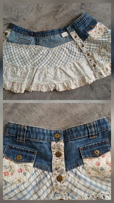 NEXT spódniczka  r.104  + 2 bolerka  J.NOWE