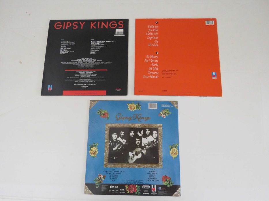 3x Vinyl Gipsy Kings