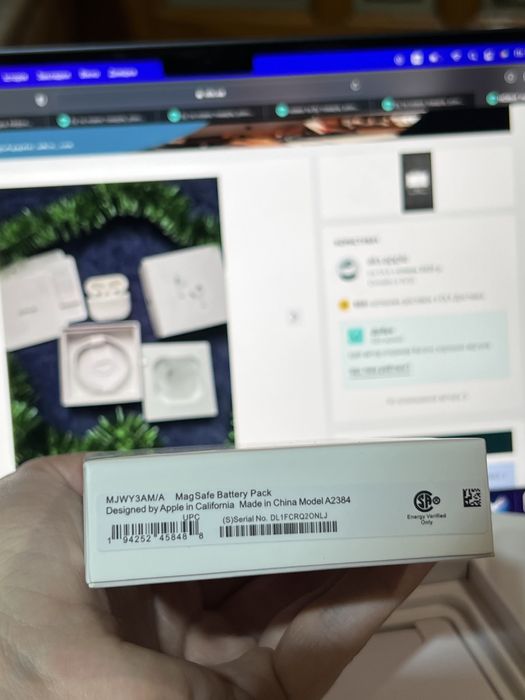 Внешний аккумулятор Powerbank MagSafe Battery Pack Iphone 13 Pro Max