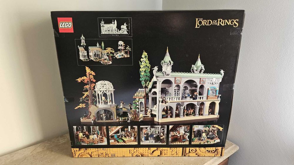 LEGO Icons 10316 Senhor dos Anéis: Rivendell 6167 Peças 15 Minifiguras