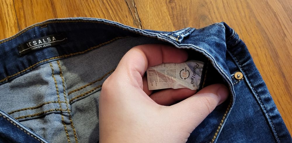 spodnie jeansy dżinsy resalsa rozmiar S
