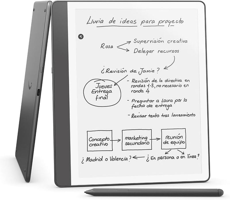 Amazon Kindle 6" 2024 (Verde e Preto), Kindle 7" Paperwhite 2024 (Verde, Preto e Framboesa), Kindle Scribe 2024 (Preto)