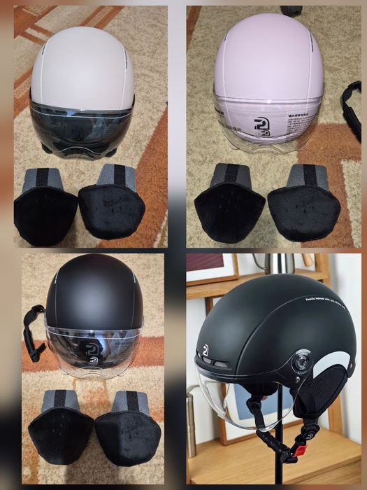 Якісний шолом для лиж MOON з окулярами, розмір М(55-58см), L(58-61см)