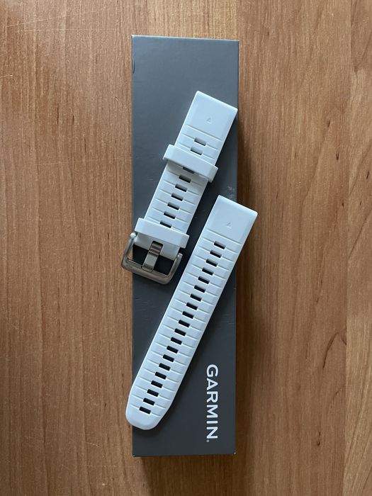 Nowy pasek zegarka GARMIN quickfit 22mm - whitestone band