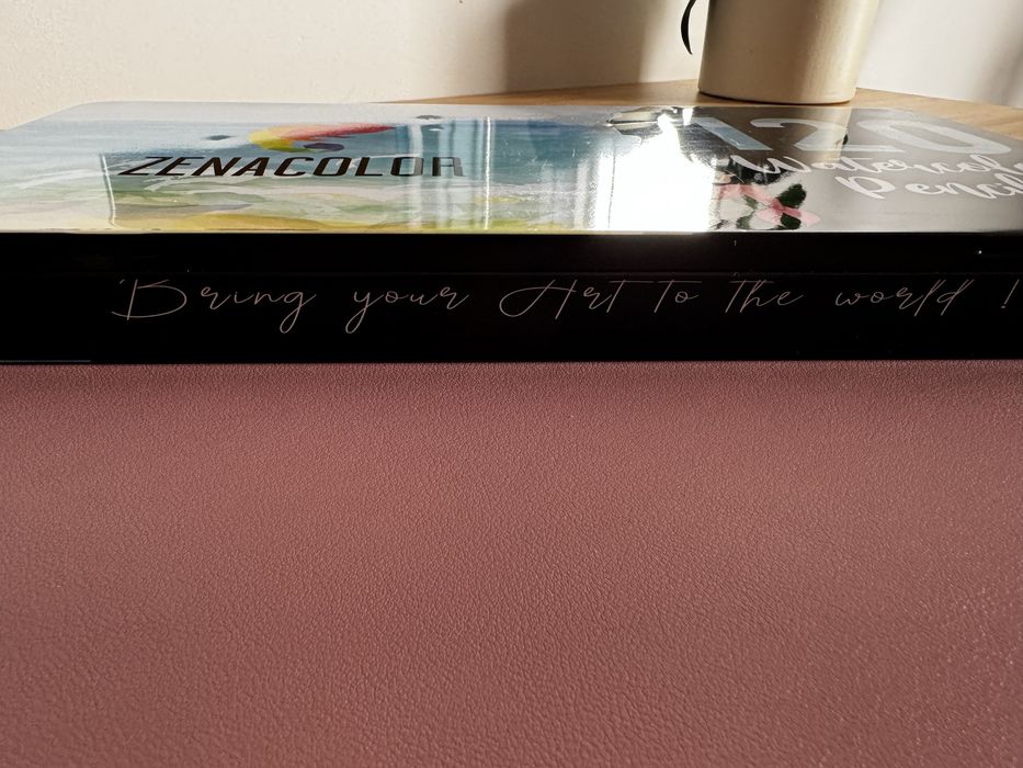 Lapis de cor aquarelaveis 120 da Zenacolor