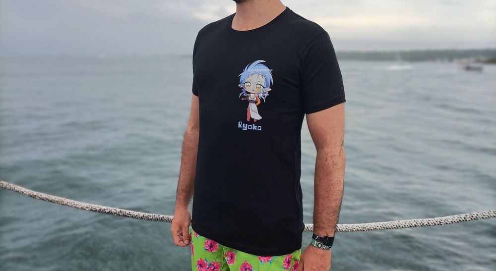 T-Shirts Anime novas nunca usadas - Ryoko Hakubi (Tenchi Muyo)- S a XL