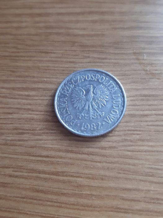 1 złotówka z PRL. super stan