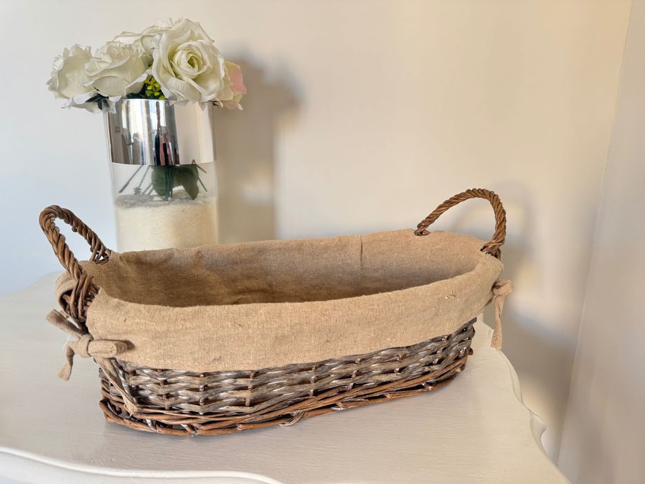 Cesta de palhinha Zara Home