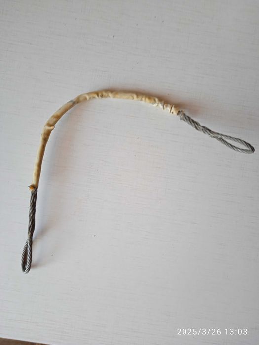 Разъём электрический и тросик страховки прицепа